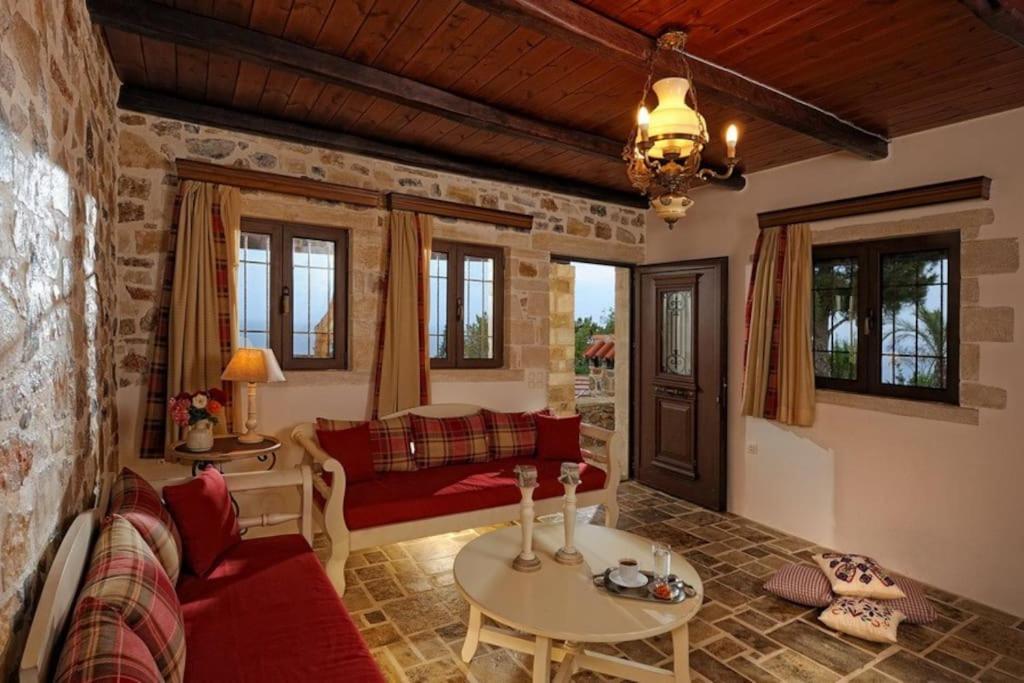 Stone House With Sea View Villa Achlia Екстериор снимка